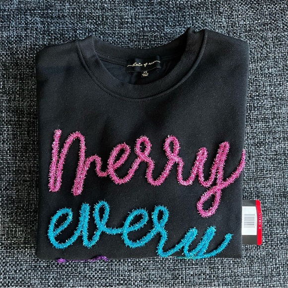 NWT State Of Mine Women's Sparkle Sweatshirt - Picture 14 of 16